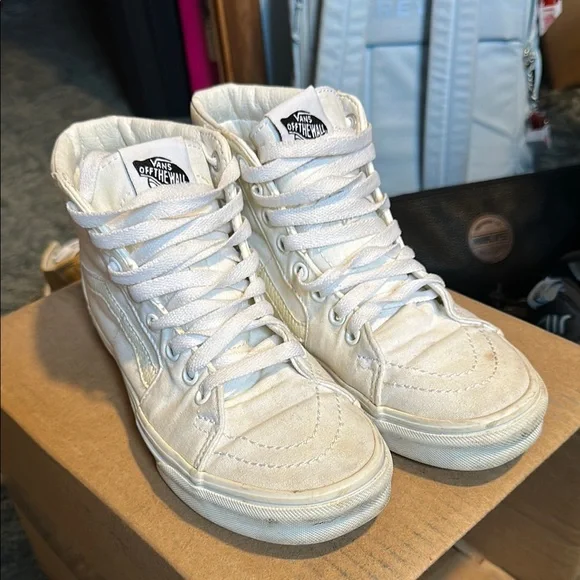 Vans Off-White SK8 High-Top Sneakers - Picture 1 of 5